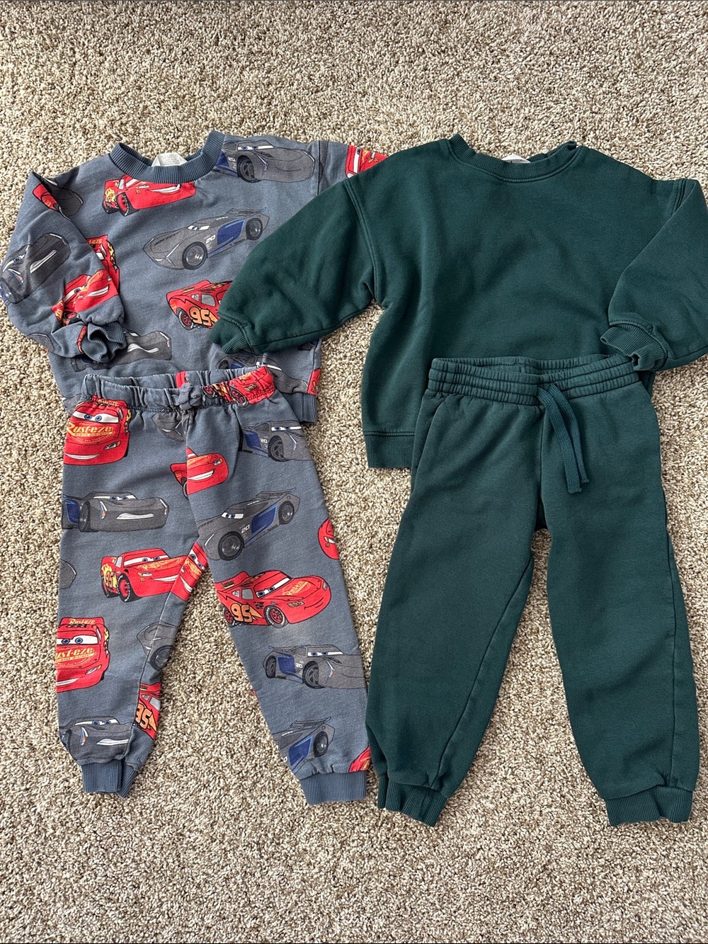 H and M toddler sweat sets